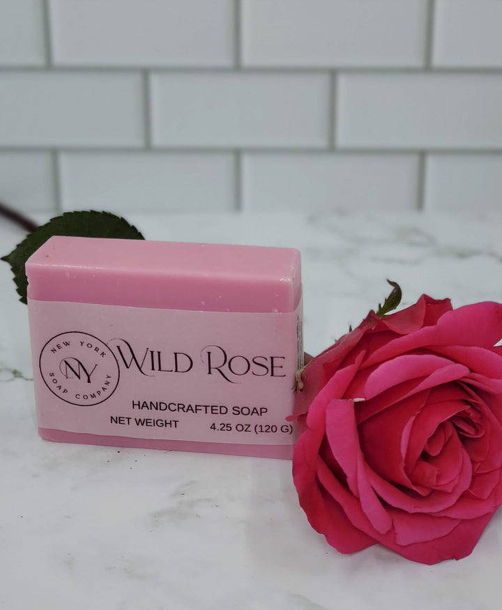 Wild Rose Soap Bar.