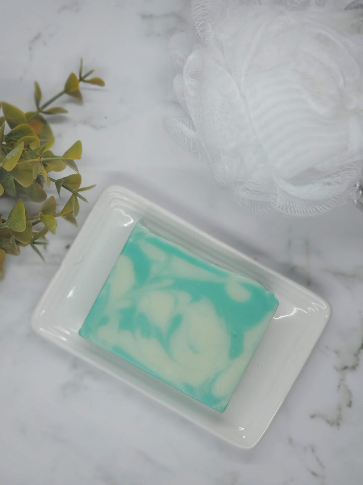 Spearmint Eucalyptus Soap Bar.