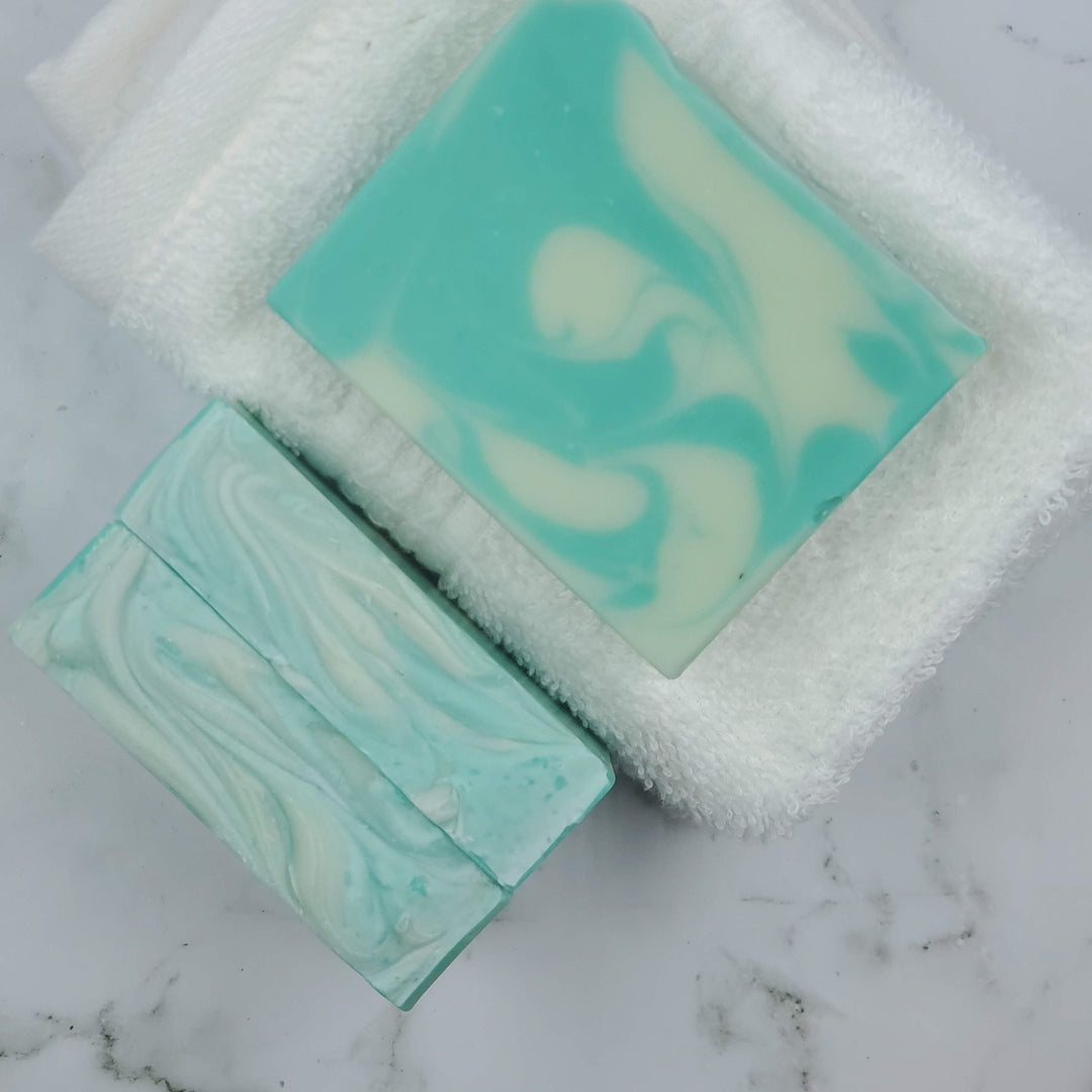 Spearmint Eucalyptus Soap Bar.