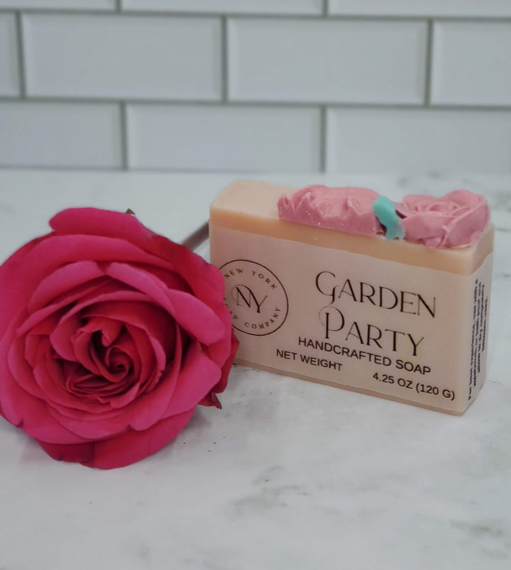Garden Party Soap Bar.