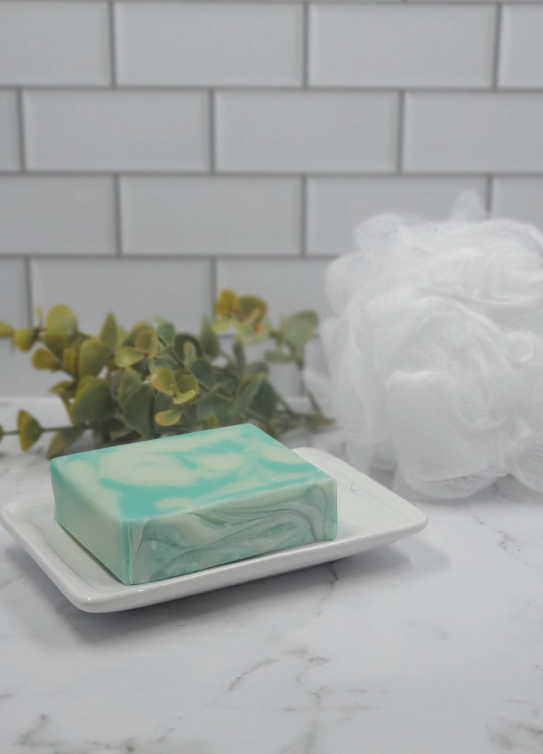 Spearmint Eucalyptus Soap Bar.