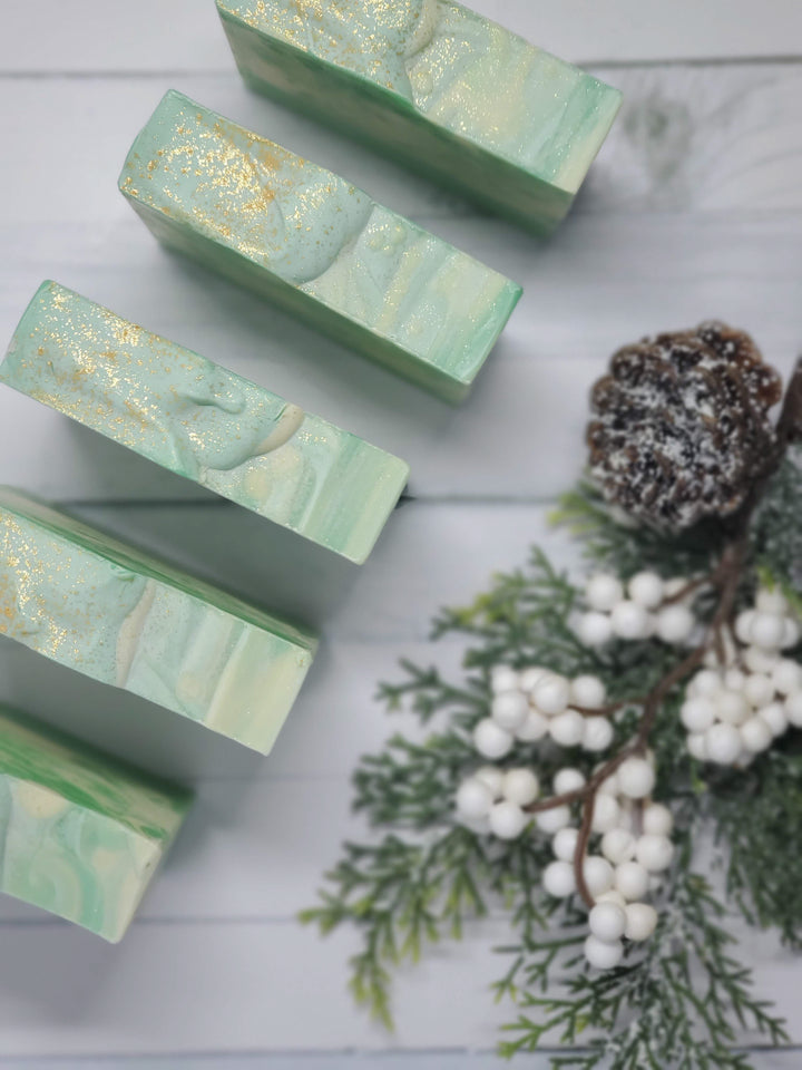 Christmas Forest Soap Bar.