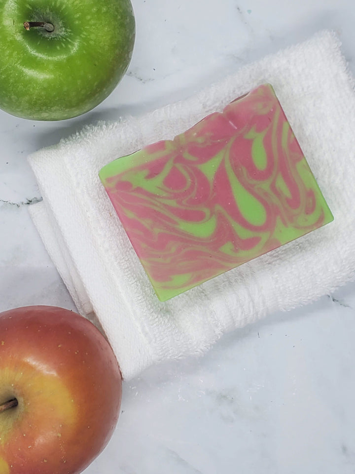 Crisp Apple Soap Bar.